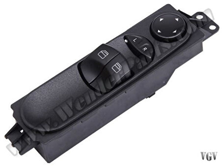 Mercedes Cam Dugmesi On Sol (on Kapılar) Sprinter 906 06>16 - Wenderparts Ma9065451213