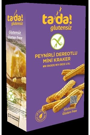 Peynirli Dereotlu Mini Kraker / 85 gr / Gluten Free