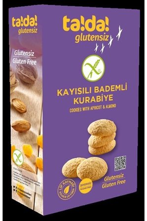 Glutensiz Kayısılı Bademli Kurabiye 75g