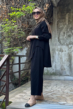 Cloche Nancy Gömlekli Takım CL25Y02CL382601 Siyah