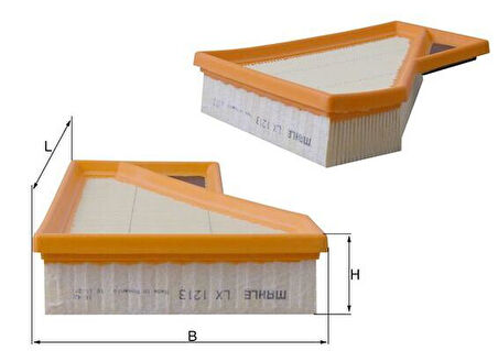 Mini Cooper Hava Filtresi Mini R50 R53 01>07 - Mahle Lx1213