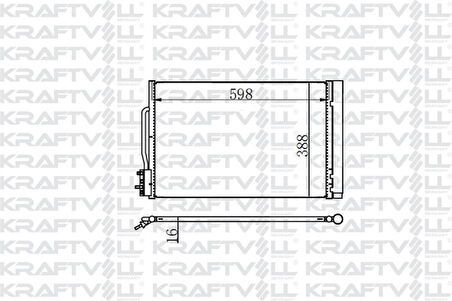 Opel Klima Radyatoru İnsignia B 15> Otomatık / Manuel - Kraftvoll 08060238