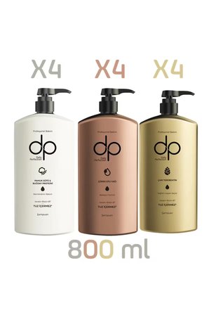 Şampuan Seti Profesyonel Bakım 800 ml X 12 Adet