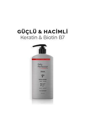 Detox Şampuanı - Doğal Bambu 500 ml