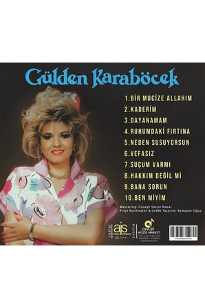 gülden karaböcek - bir  allahım  ( cd )