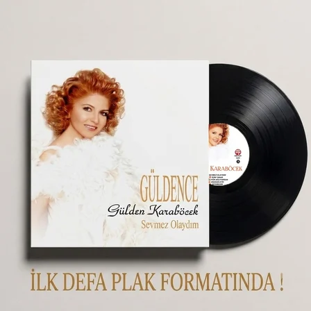 Gülden Karaböcek Güldence Plak Ateş Müzik Arabesk 1 LP Albümü