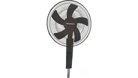 H STF-1645 16'' 5 Kanatlı Vantilatör Siyah