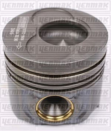 Vag Piston+segman (81,01mm Std (5 Silindirli Motorun 3, 4, 5, Pistonları) Transporter T5 03>09 Touareg 0 - Yenmak 31-04318-000