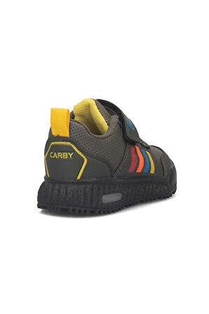 Carby 2019 Deri Işıklı Sneakers Bebe Spor Ayakkabı