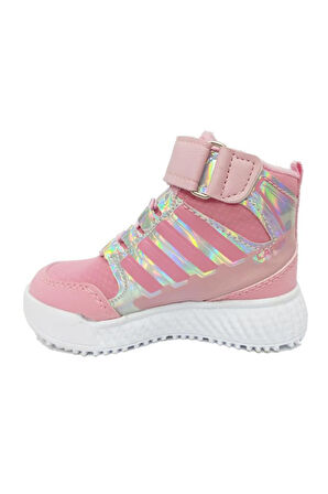 Carby 2021-B Kız Bebe Sneakers Bot Pembe Parlak