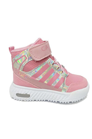 Carby 2021-B Kız Bebe Sneakers Bot Pembe Parlak
