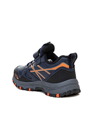 Ndrops 07 Deri Sneakers Çocuk Spor Ayakkabı 31-35 Laci Oranj