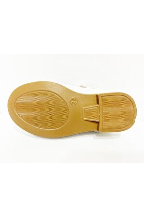 İremsu 9102-24 Baskı Deri Fashion Kız Çocuk Babet 26-30