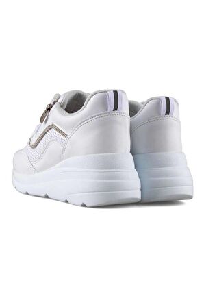 Flet 207-24 Deri Trend Fashion Sneakers Kadın Ayakkabı