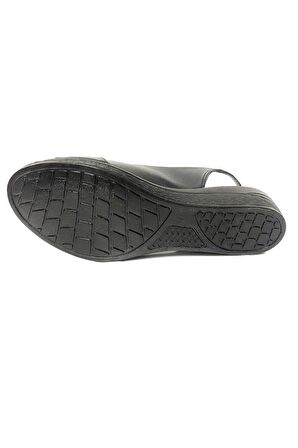 Fears 0051-24 Deri Trend Fashion Kadın Sandalet