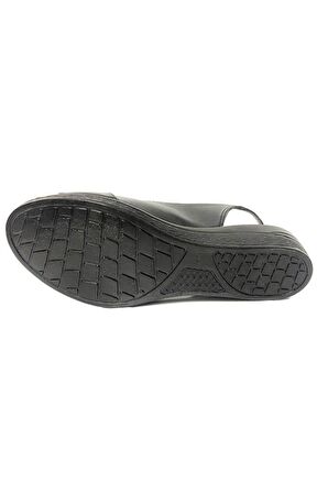 Fears 0052-24 Deri Trend Fashion Kadın Sandalet
