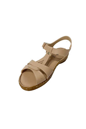 Ayzen 408-24  Deri Trend Fashion Kadın Sandalet