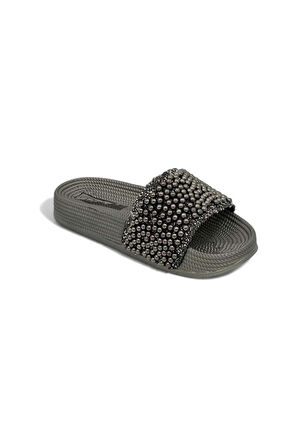 Pienn 20037-006 Anatomik Fashion Taşlı  Kadın Terlik