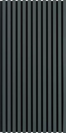 240 CM 12 ADET KENDİNDEN YAPIŞKANLI 8 MM AHŞAP ÇITA - ANTRASİT GRİ