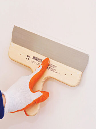 DEKOR EĞRİ SAPLI SPATULA PASLANMAZ ALMAN ÇELİK 25 CM KOD:146