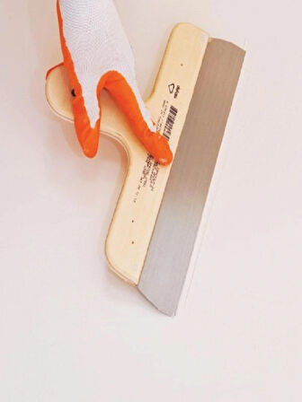 DEKOR EĞRİ SAPLI SPATULA PASLANMAZ ALMAN ÇELİK 25 CM KOD:146