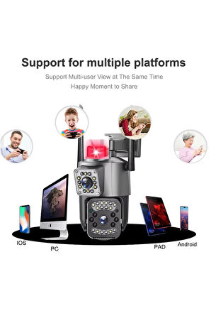 Yoosee YS-2000 Çift Lens Hd Wıreless Smart Wifi Kamera