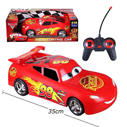 1:12 Şarjlı Uzaktan Kumandalı Cars (Şimşek McQueen) Racer Araba