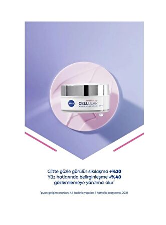 Nivea Cellular Expert Filler Yoğun Yaşlanma Karşıtı SPF30 Gündüz Yüz Bakım Kremi 50 ML