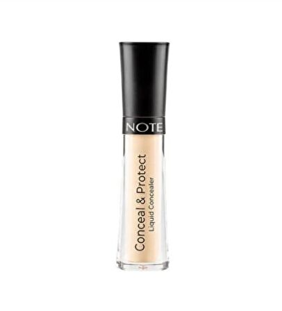 Note Conceal & Protect Liquid Concealer 02 Sand