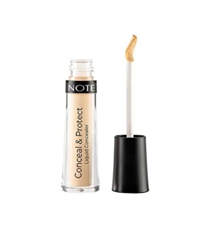 Note Conceal & Protect Liquid Concealer 02 Sand