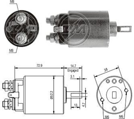Honda Mars Otomatıgı 12v Honda CIVIC İsuzu Pick Up - Zm 0683