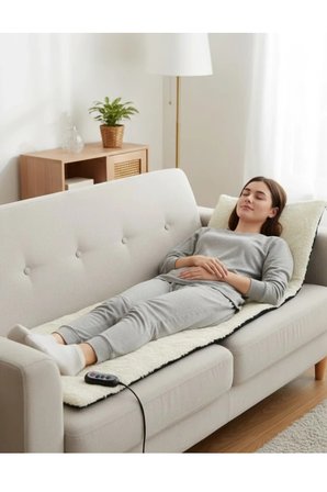 Glr JB-200C Full Body 9 Motorlu Isıtmalı Masaj Şiltesi Tam Vücut Masaj Matı