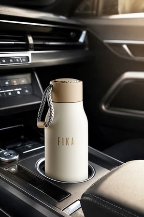 Fika Rento Vakumlu Termos Şişe 600 Ml Bej