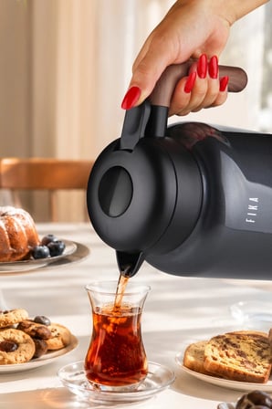 Fika Paeta Antrasit 1300 Ml Termos