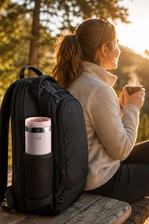 Fika Tauko Termos Bardak 470 Ml Pudra