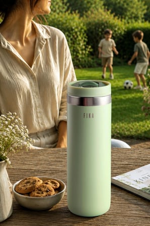 Fika Tauko Termos Bardak 470 Ml Mint Yeşili