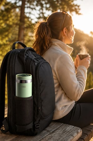 Fika Tauko Termos Bardak 470 Ml Mint Yeşili
