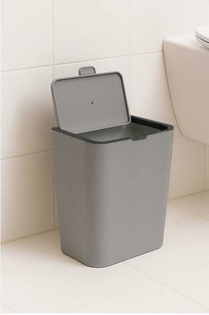 Primanova Flip 2li Gri Banyo Seti M-SAS19-07