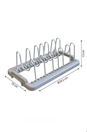 M-E82-07 Fin Kapak Tutucu Gri