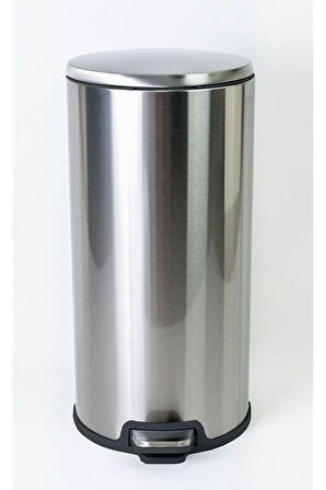 Primanova Cigo Pedallı Çelik Çöp Kovası 20 Lt Siyah M-E50-30-06