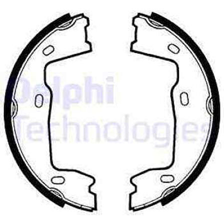 Opel El Fren Balatası Vectra A Vectra B Astra F Omega B - Delphi Ls1381