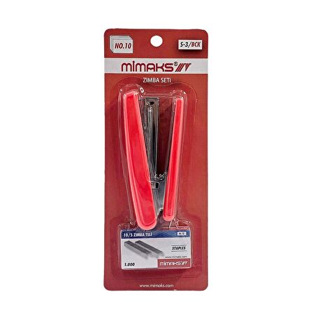 MİMAKS S-3/BCK  ZIMBA & NO:10  BLİSTER SET - TURANJ 