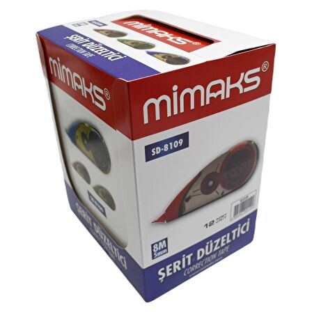 Mimaks Şerit Silici Daksil 5mmx8mm SD-8109 12 Adet