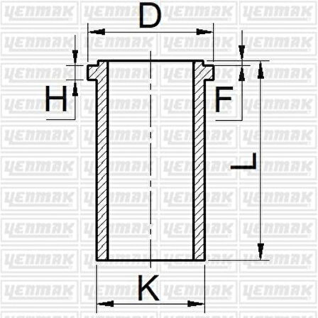 Kia Motor Gomlek Std Ceres 2400 Motor Adet - Yenmak 51-65532-000