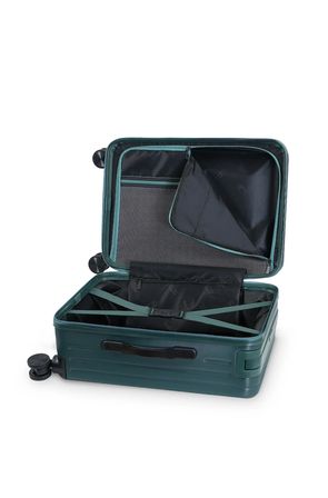 Ground İnce Çizgili Ametis 2'li Set Valiz 010737