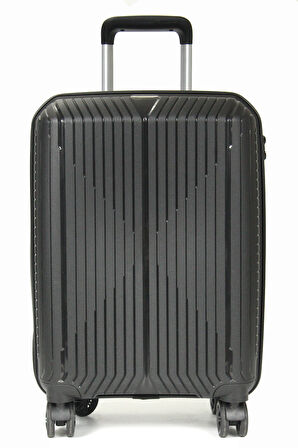 Ground 10728 PP Carmilla  Büyük Boy Valiz Siyah