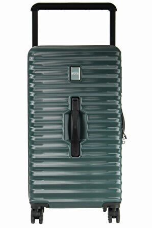 GROUND 10736 PP SANDIK - Büyük + Orta Boy Valiz / Bavul Seti - Yeşil