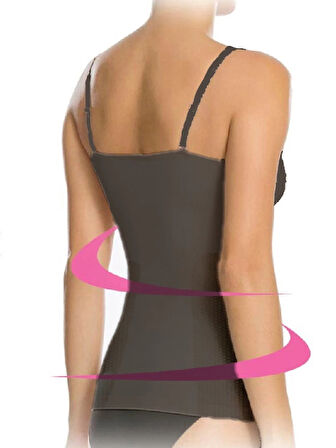 Elite Life 875 K-12 Kadın İnce Askılı Atlet Korse