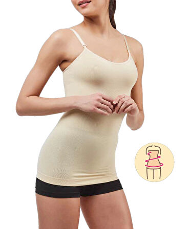 Elite Life 875 K-12 Kadın İnce Askılı Atlet Korse