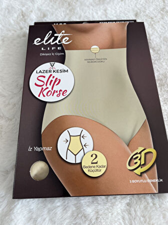 Lazer Kesim Slip Korse